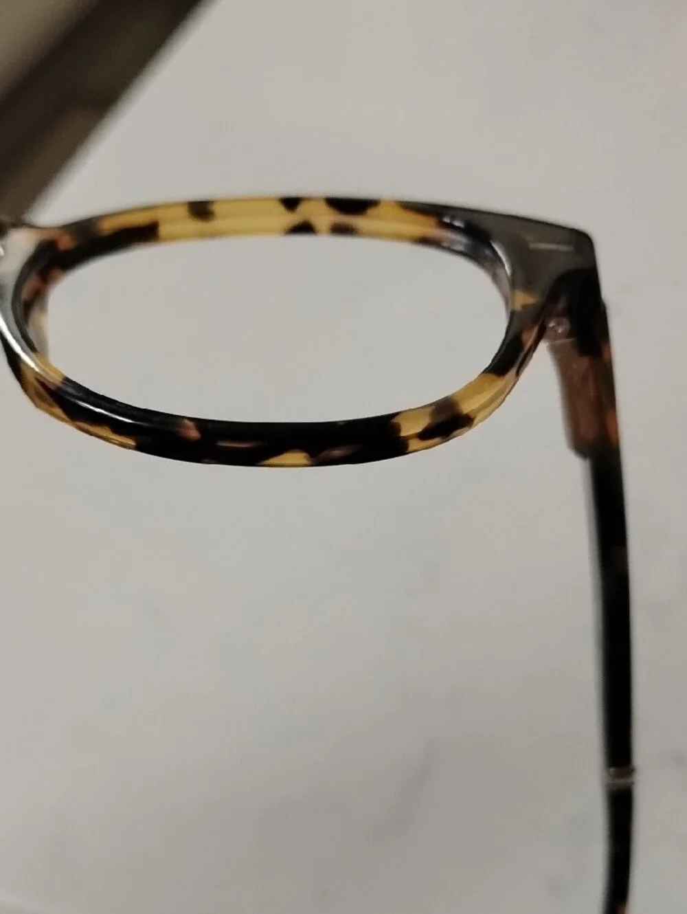 O By Oscar De La Renta Yellow Tortoise Eyeglasses Frames Only